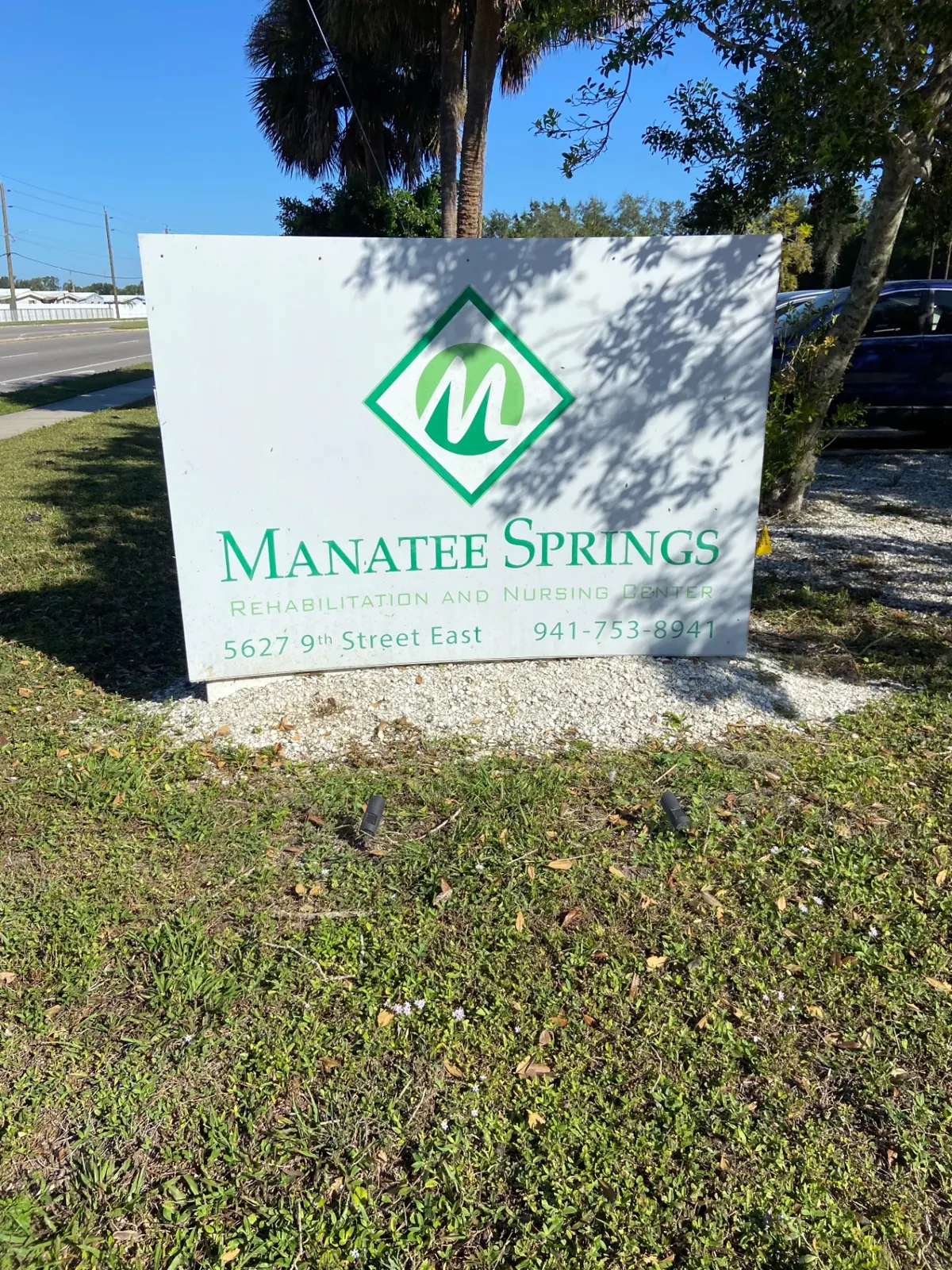 Manatee Springs Rehab & Nursing — commercial landscaping by JB Family Lawn Care