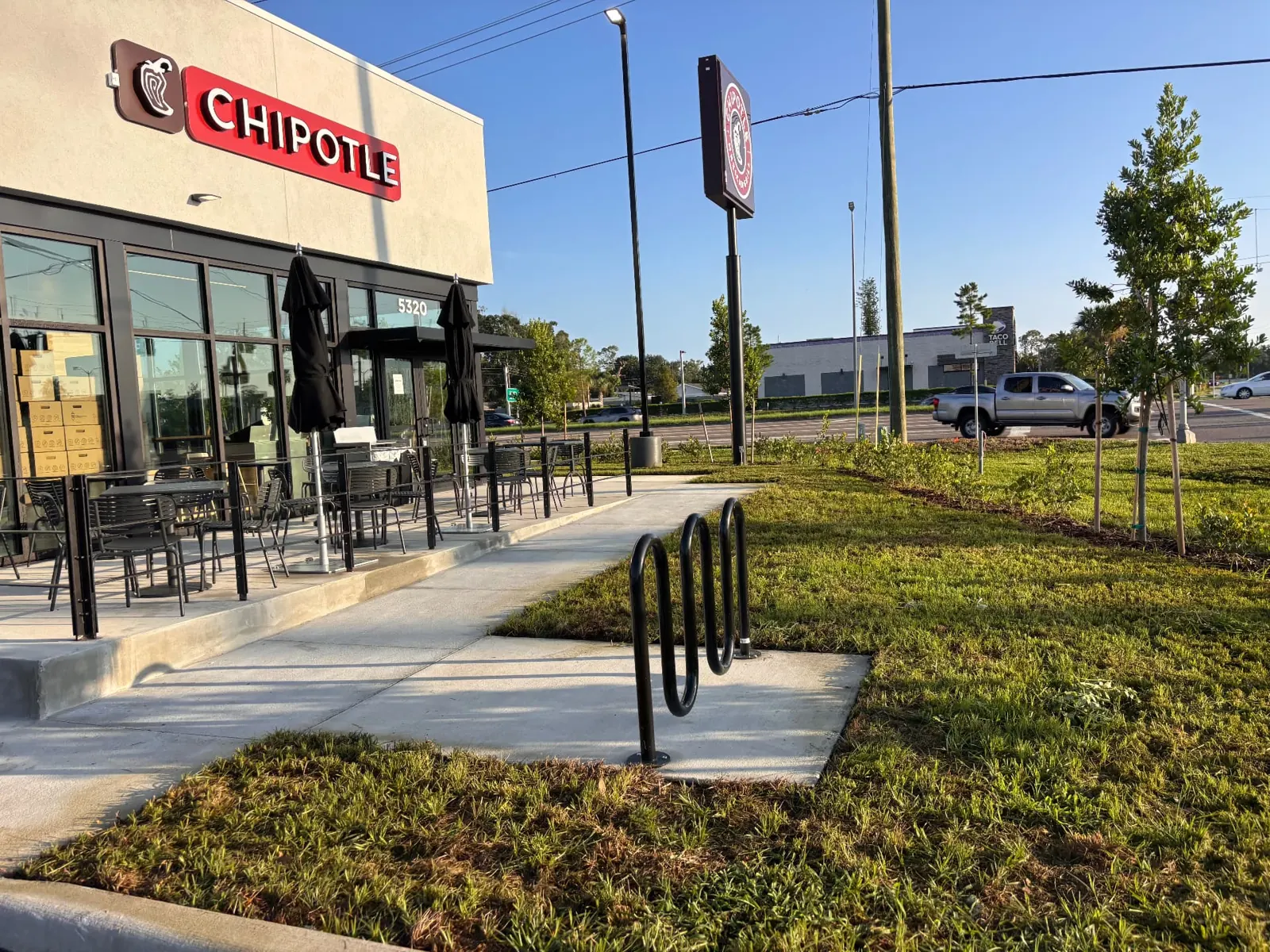 Chipotle Mexican Grill — commercial landscaping by JB Family Lawn Care